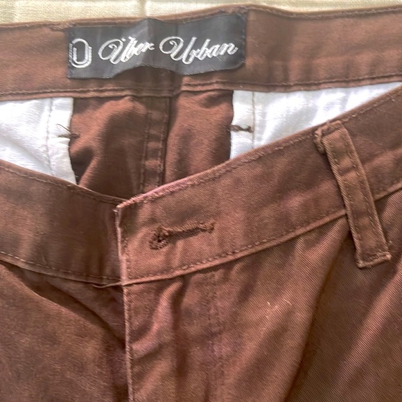 🔵Uber Urban brown cotton trousers for Men (Size 34) - Picture 4 of 7
